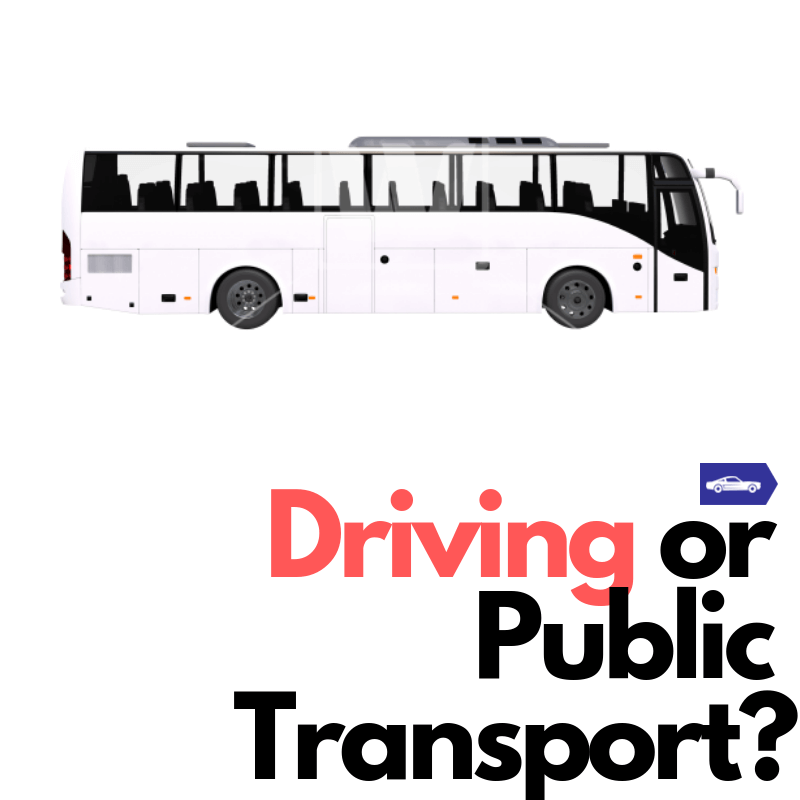 Driving or public transport